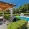 Green paradise with swimming pool