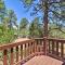 Woodsy Arizona Cabin with Deck, Porch and Grill! - Heber