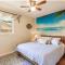 Blue vacation house