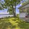 Lakefront Cottage with Covered Porch and Dock! - Coventry