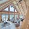 Luxe Log Cabin with Modern Finishes and Mtn Views