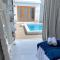 Moringa Resort - Studio B with Pool, open Air Shared Shower Bath