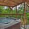 Hand-Crafted ‘Creekside Treehouse’ with Grill!