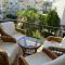 Seaview apartment with roof terrace
