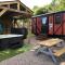 Luxury cosy carriage with electric private hot tub