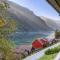 Cabin alongside the beautiful fjærlandsfjord