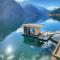 Cabin alongside the beautiful fjærlandsfjord