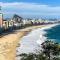 Apartamento Para Temporada Praia de Copacabana, Pé Na Areia, Vista Mar