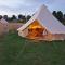 6m xl bell tent with log burner near Whitby