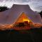 6m Emperor tent near Whitby with log burner