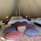 Luxury 6 metre Bell Tent & Outdoor Bathroom, WIFI, TV and firepit, - Coodanup