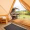 Roaches Retreat Eco Glampsite - Hen Cloud View Bell Tent - Upper Hulme