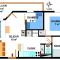 Appartement spacieux pour 6 personnes, balcon exposé plein sud, pied des pistes à Val Cenis - FR-1-508-104