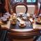 Chambre Bounty, B&B, cuisine privée, lit queen size, terrasse, parking, garage