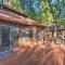 Deck and Grill Mtn Haven in Stanislaus Natl Forest
