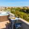 Penthouse with a panoramic rooftop in Trastevere with seasonally Jacuzzi