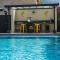 Villa des palmiers - Magnifique villa avec piscine privée et chauffée selon saison - Bon-Encontre