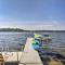 Waterfront Lake Tomahawk Cabin with Game Room!