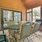 Waterfront Lake Tomahawk Cabin with Game Room!