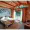 Chalet, bain nordique (spa) dans le triangle noir
