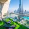 FIRST CLASS 3BR with full BURJ KHALIFA and FOUNTAIN VIEW - Dubaj