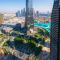 FIRST CLASS 3BR with full BURJ KHALIFA and FOUNTAIN VIEW - Dubaj
