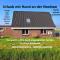 Ferienhaus Mia, Urlaub mit Hund, eingezäunter Garten, Friedrichskoog-Spitze