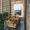 Seafront apartment with balcony, parking and sea views