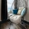 Seafront apartment with balcony, parking and sea views