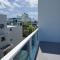 Beautiful beachside apartment w/ terrace, balcony.