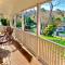 Relaxing 3 bedroom house with 2 bathrooms.
