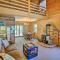 Waterfront Lake Leelanau Log Cabin with Private Dock! - Lake Leelanau