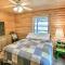 Waterfront Lake Leelanau Log Cabin with Private Dock! - Lake Leelanau