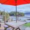 Lakefront Bolton Retreat with Balcony and Views!