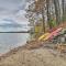 Lakefront Hawks Getaway - Fire Pit and Kayaks!