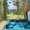 Secluded Log Cabin with Views & Hot Tub, Foosball, Wood Stove - Heavenly Homestead