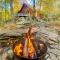 Deck + Forest Views: Secluded Cresco Cabin!