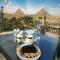 PANORAMA view pyramids - Il Cairo