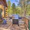 Adorable Black Hawk Mountain Log Cabin Fire Pit - Black Hawk