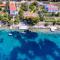 Holiday home in Karbuni with sea view, balcony, air conditioning, WiFi 5095-1