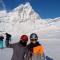 Skichaletcervinia Ski in Ski out 8p op piste nr. 5 uitzicht Matterhorn