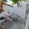 Mediterranean poolside garden cottage
