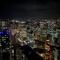 Amazing City &River views 60th level skytower 3 bedrooms&Free parking
