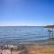 Sunny Lakefront Escape with Private Beach and Deck - Burnet