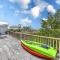 Shipwrecked Shack Waterfront House Boat on Land