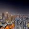 Paramount Midtown Deluxe 1 BR Apartment with Full Burj-Khalifa View - Dubaj