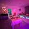 Jacuzzi Appartement love room - Freneuse