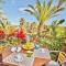 Apartments in residence with swimming pool in Santa Margherita di Pula, 250 meters from the sea
