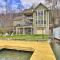 Charming Lakefront Retreat with Dock and Fire Pit - Hammondsport