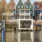 Houseboat in Volendam by Ijsselmeer